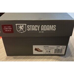 Stacy Adams Kallum Cap Toe Oxford Men's Formal  Shoes Chocolate 25488-202 12M